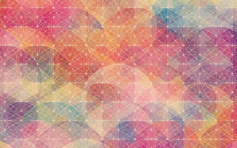 Geometric Pattern — Pink, Calm, Abstract, Lines