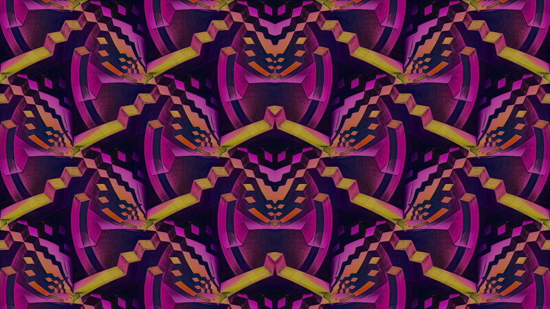 Geometric Pattern — Purple, Hypnotic, Abstract, Shapes