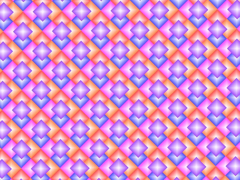 Geometric Pattern — Purple, Vibrant, Abstract