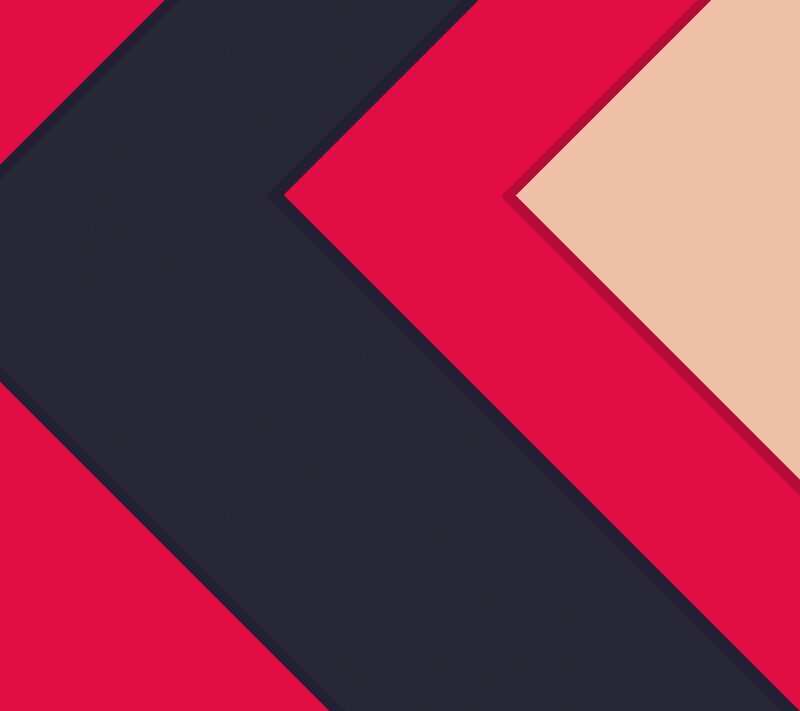 Geometric Pattern — Red, Modern
