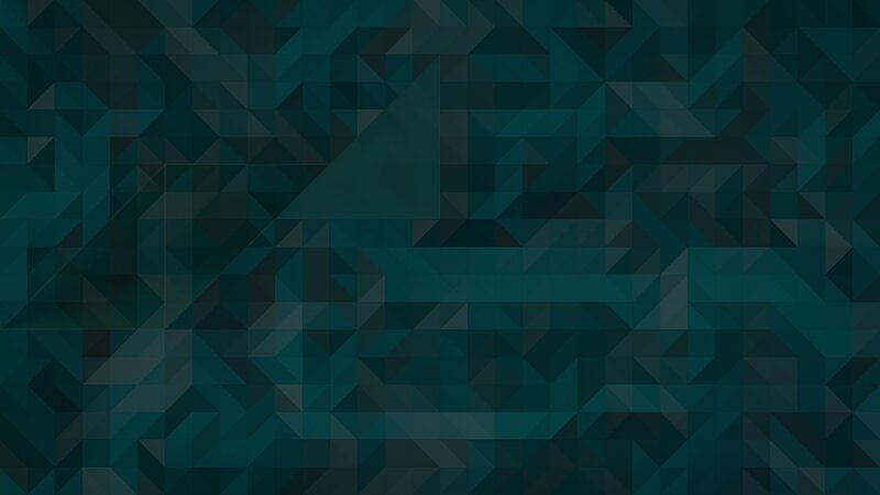 Geometric Pattern — Teal