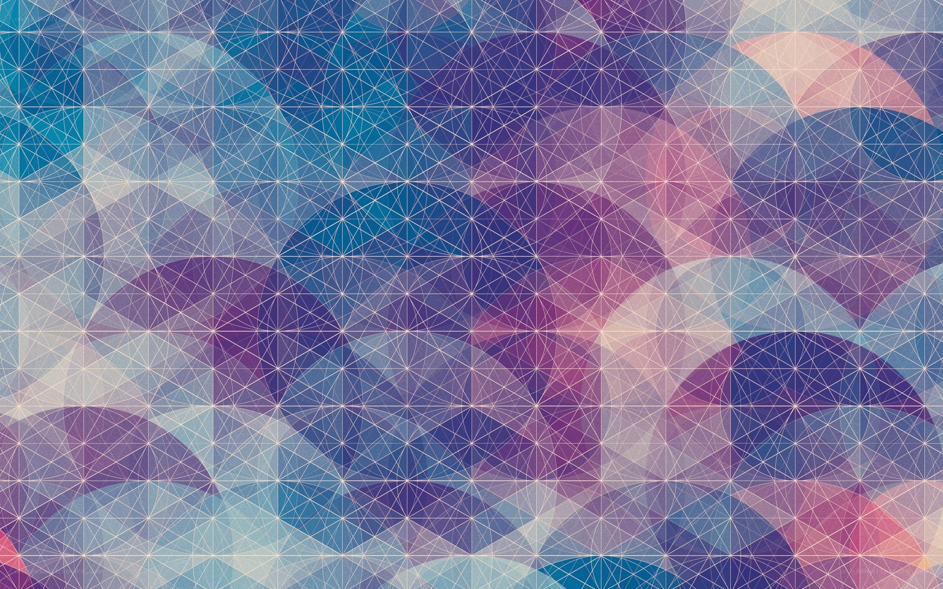 geometric pattern with blue and purple hues
