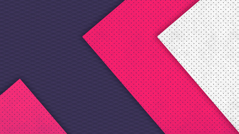 Geometric Pattern with Dots — Purple