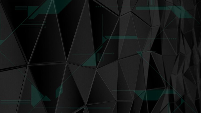 Geometric Pattern with Lines — Black, Dark