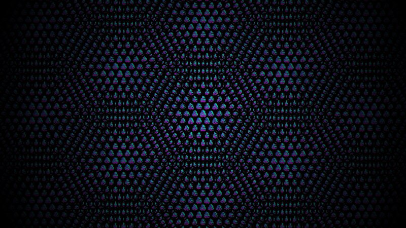 geometric pattern with purple and teal