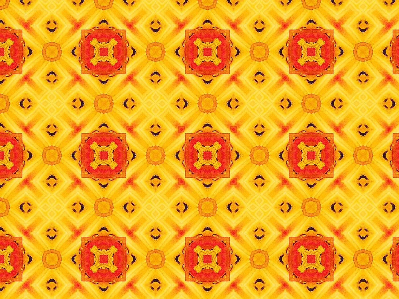 geometric pattern with red squares