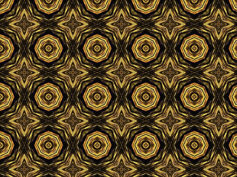Geometric Pattern with Stars