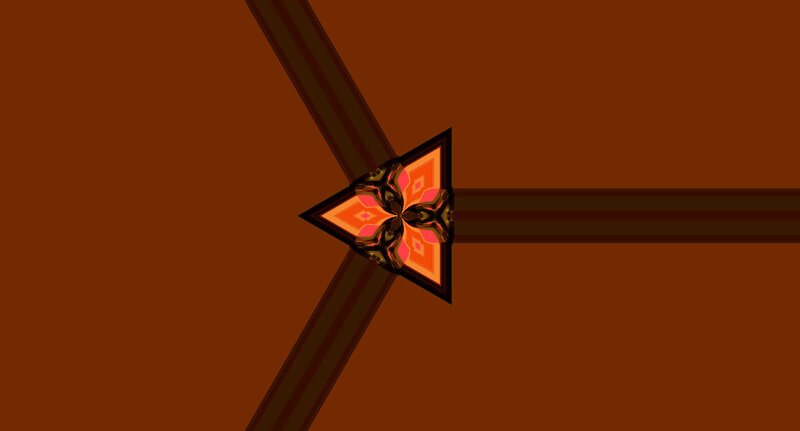 Geometric Pattern with Triangle