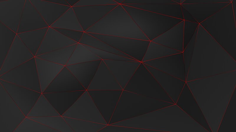 Geometric Pattern with Triangles — Black, Minimalist