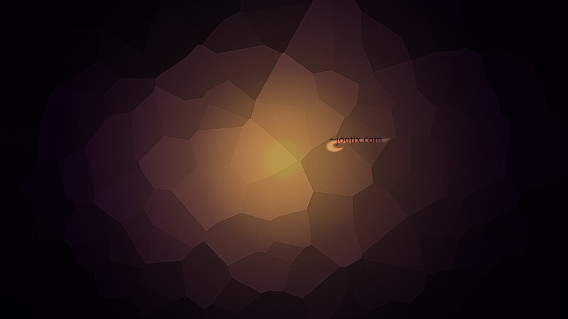 geometric pattern with warm glow