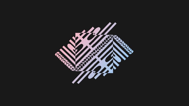 Geometric Pattern with Wheat