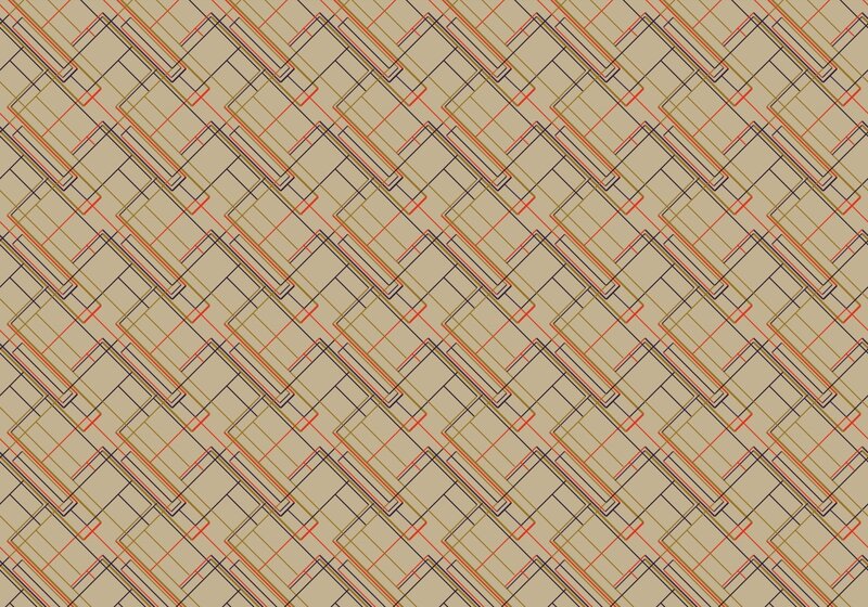 geometric pattern with zigzag lines