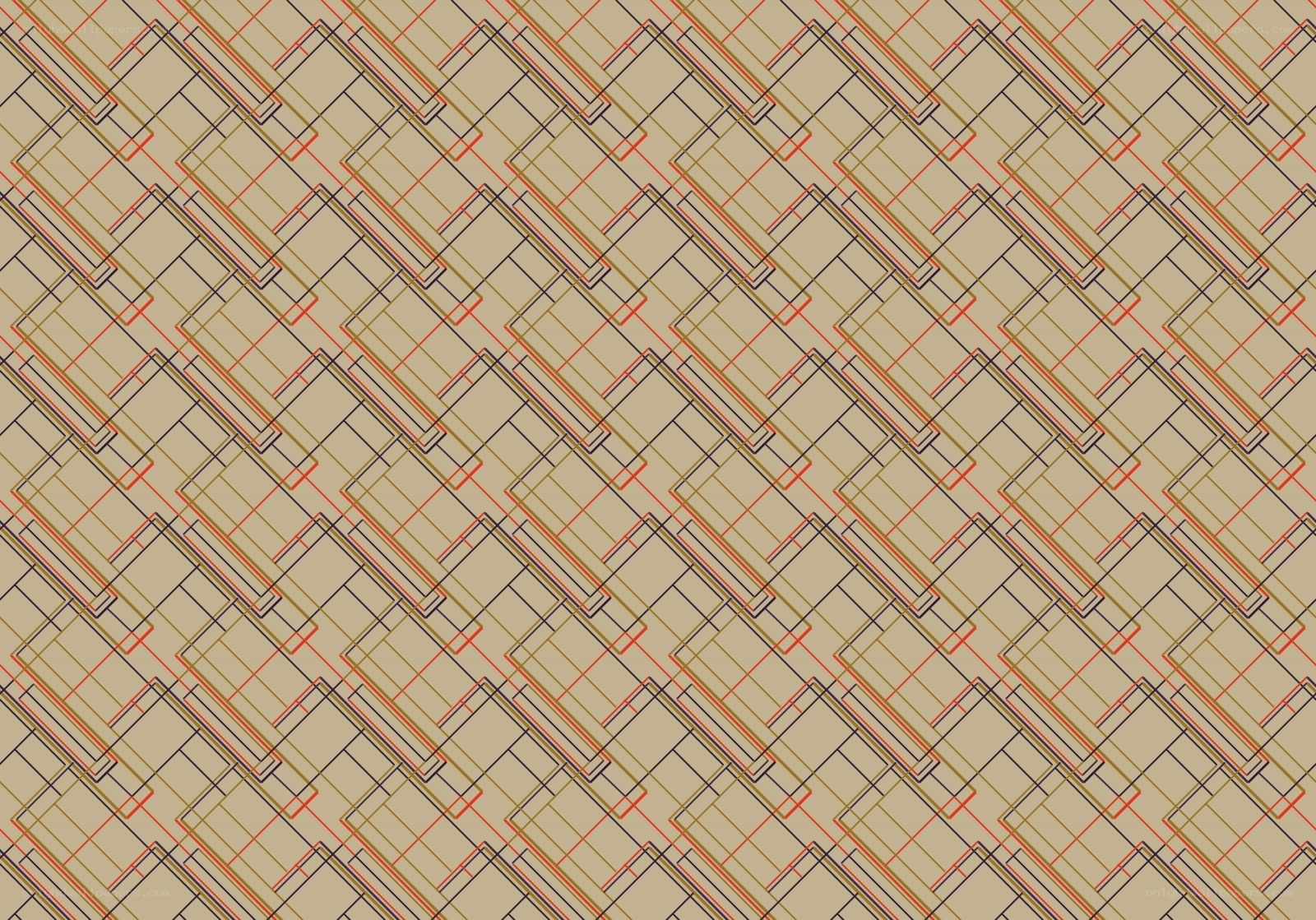 geometric pattern with zigzag lines