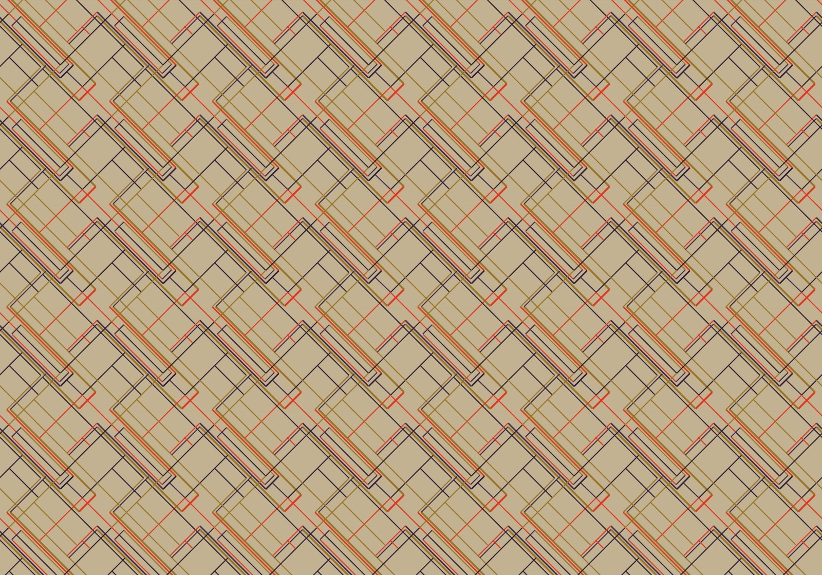 geometric pattern with zigzag lines