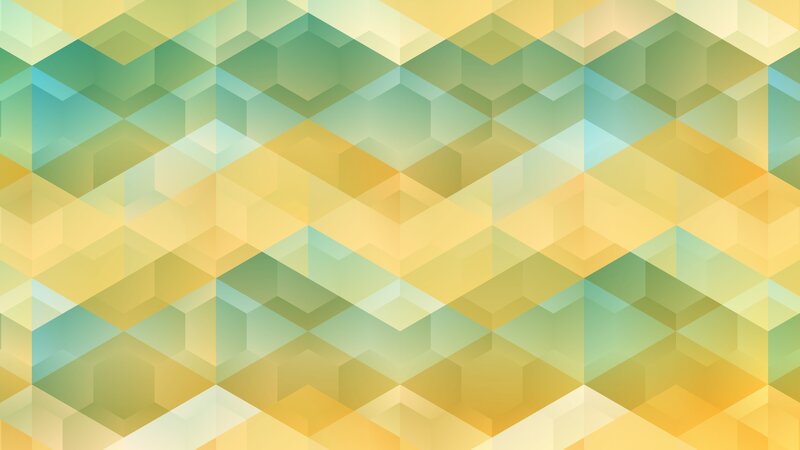 Geometric Pattern — Yellow, Calm, Abstract