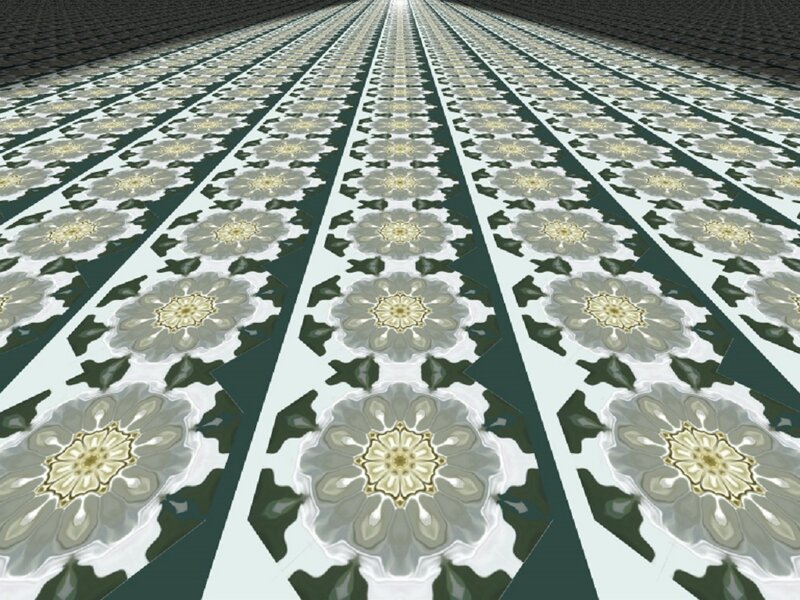 Geometric Patterned Floor