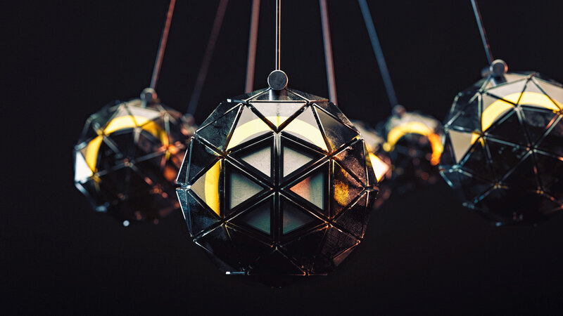 Geometric Pendulum Balls
