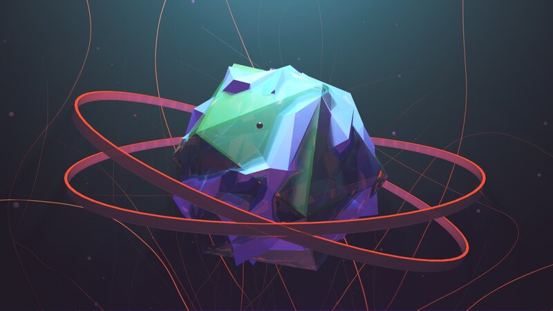 Geometric Planet with Rings