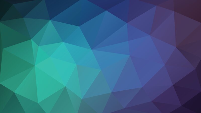 Geometric Polygon Pattern — Blue, Calm, Abstract, Triangles