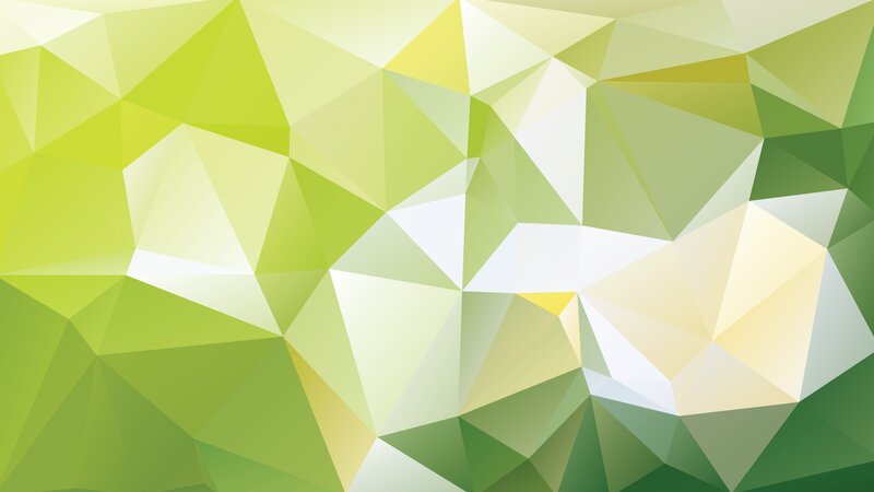 Geometric Polygon Pattern — Green, Calm, Abstract