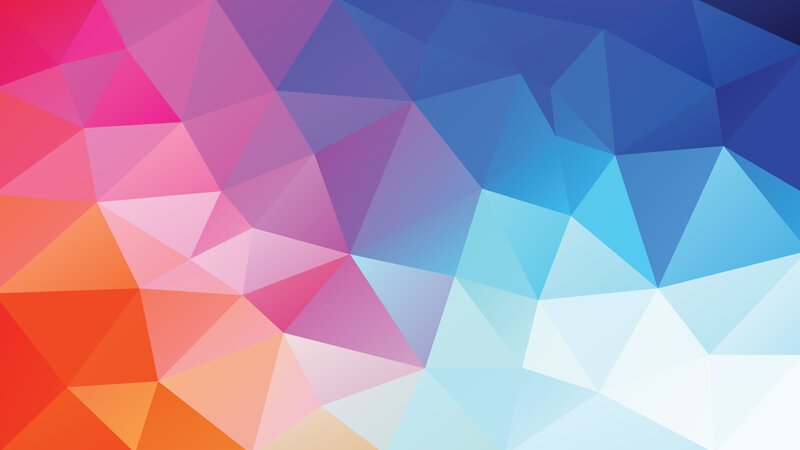 Geometric Polygon Pattern — Pink, Calm