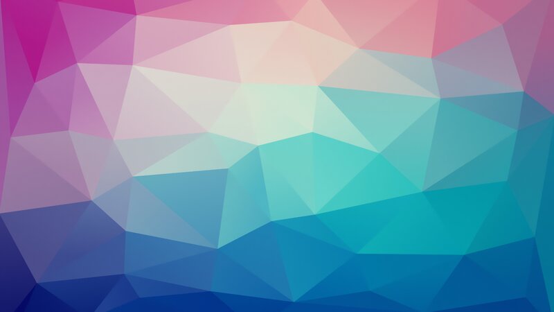 Geometric Polygon Pattern — Pink