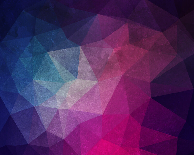 Geometric Polygon Pattern — Purple, Dynamic
