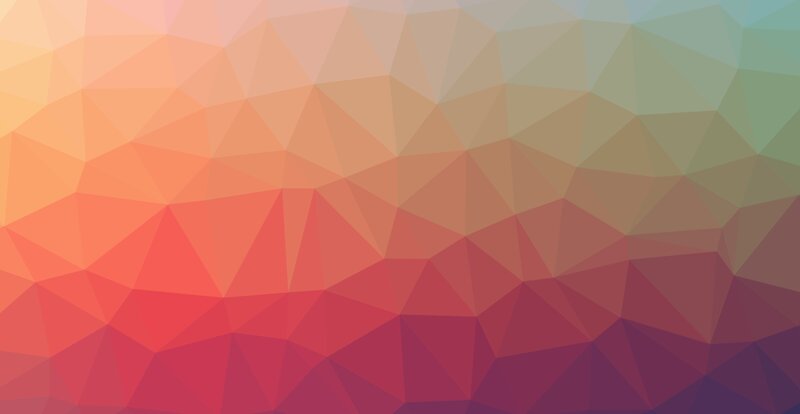 Geometric Polygon Pattern — Red, Calm