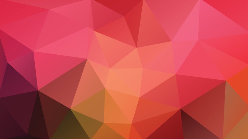 Geometric Polygon Pattern — Red, Dynamic, Abstract