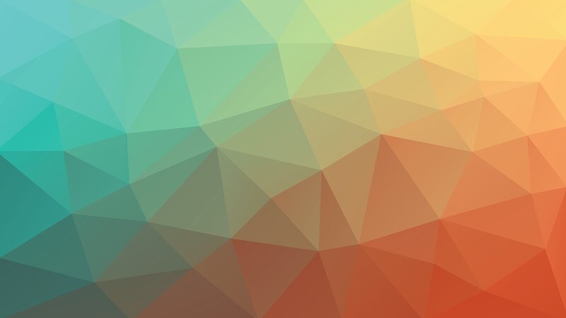 Geometric Polygon Pattern — Teal