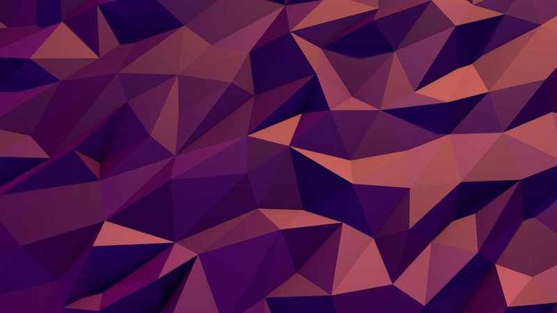 Geometric Polygonal Pattern — Purple, Dark