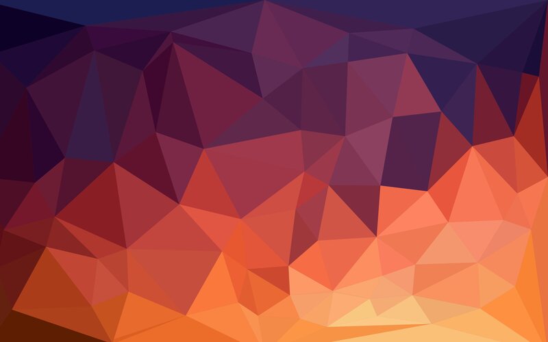 Geometric Polygonal Pattern — Purple, Dramatic