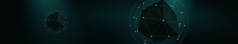 Geometric Polyhedron — Black