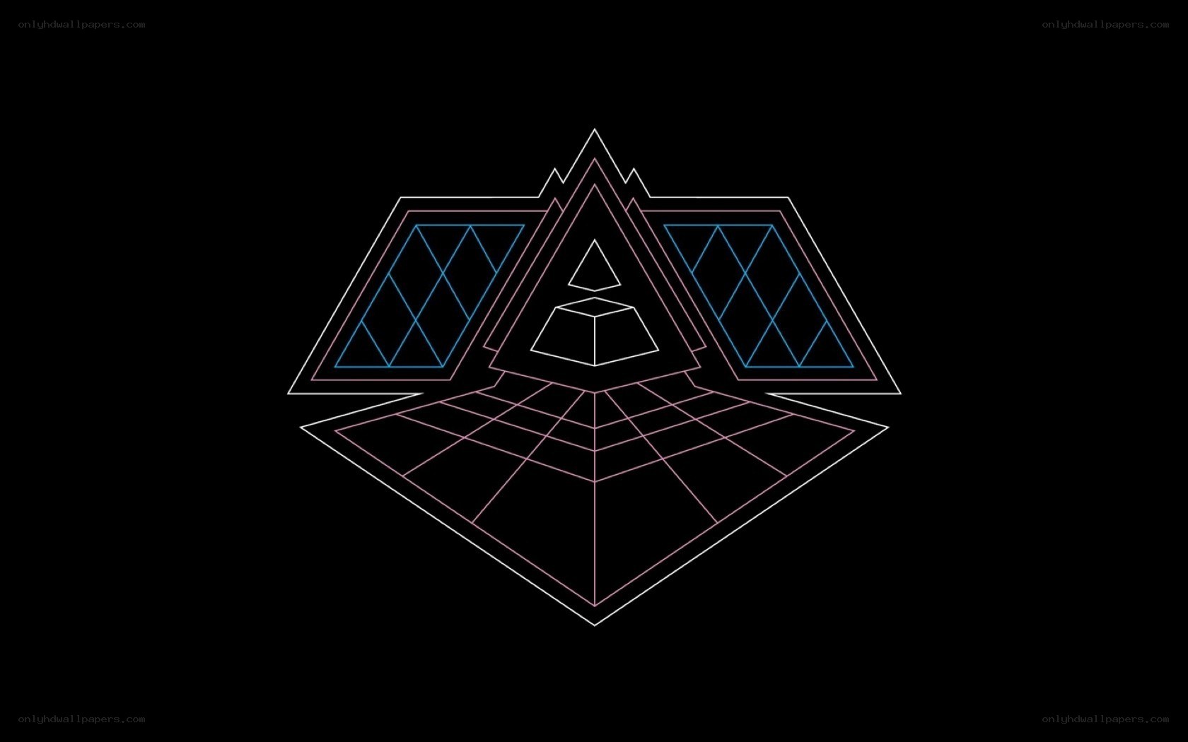 geometric pyramid logo
