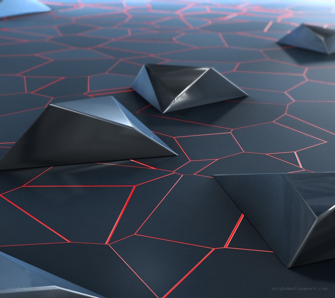 geometric pyramid pattern
