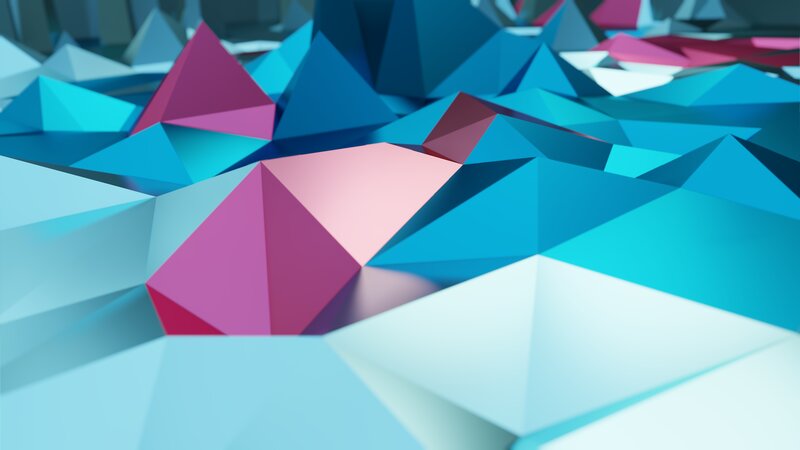 Geometric Pyramid Shapes