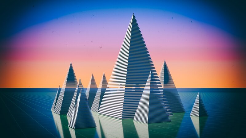 Geometric Pyramids on Grid