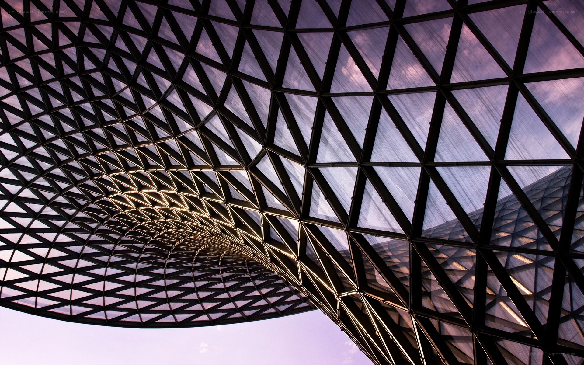 Geometric roof structure