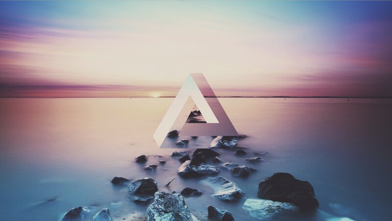 Geometric Shape on Beach