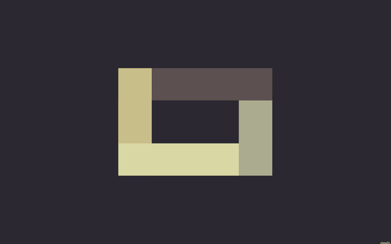 Geometric Shape on Dark Background — Dark Gray