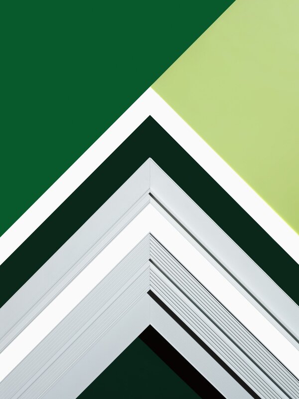 Geometric Shapes — Green