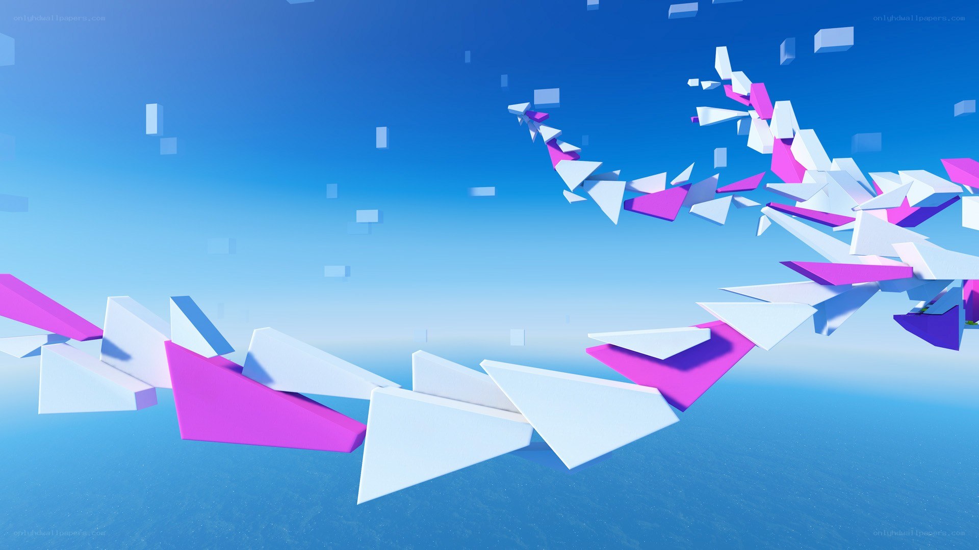 geometric shapes in sky