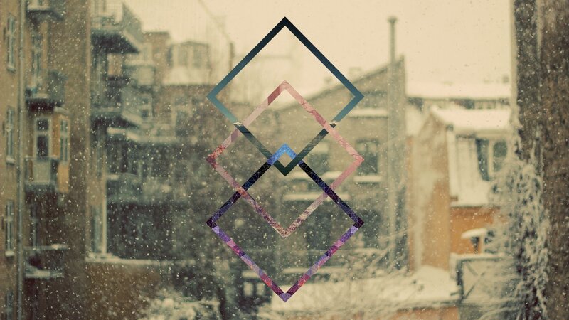 Geometric Shapes in Snow
