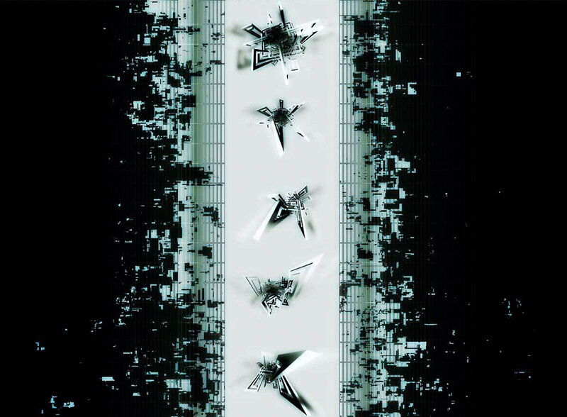 Geometric Shapes on White
