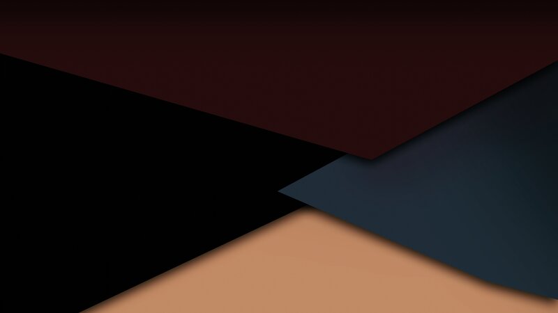 Geometric Shapes Overlapping — Black