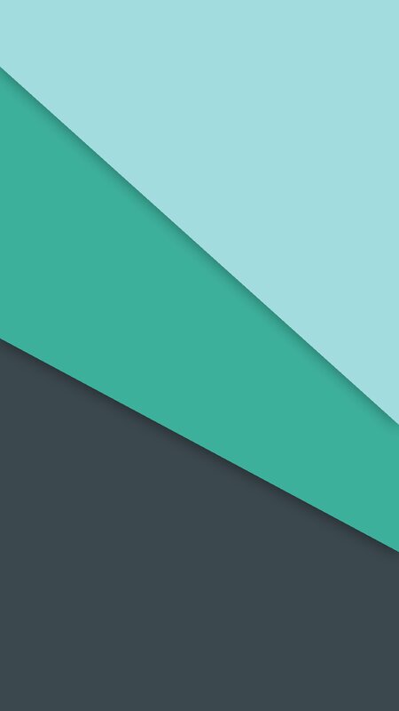 Geometric Shapes — Teal