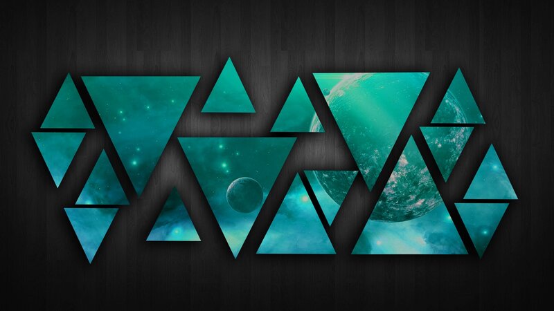 Geometric Space Collage
