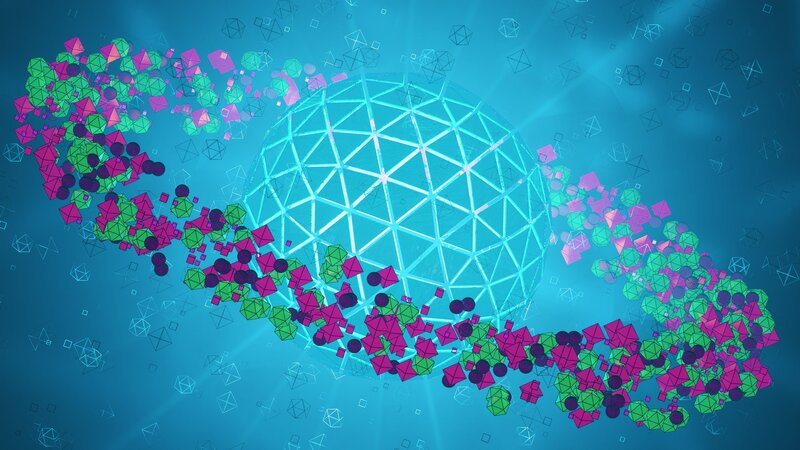 Geometric Sphere and Particles