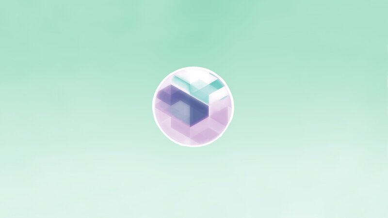 Geometric Sphere — Green