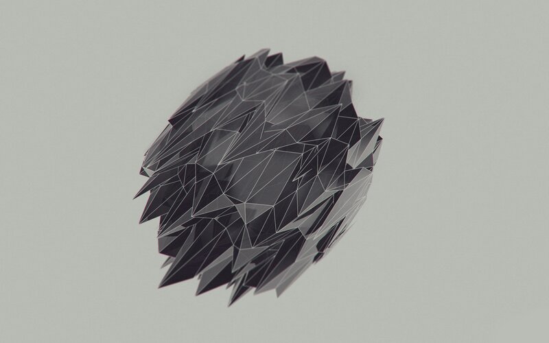 Geometric Sphere Model — Gray